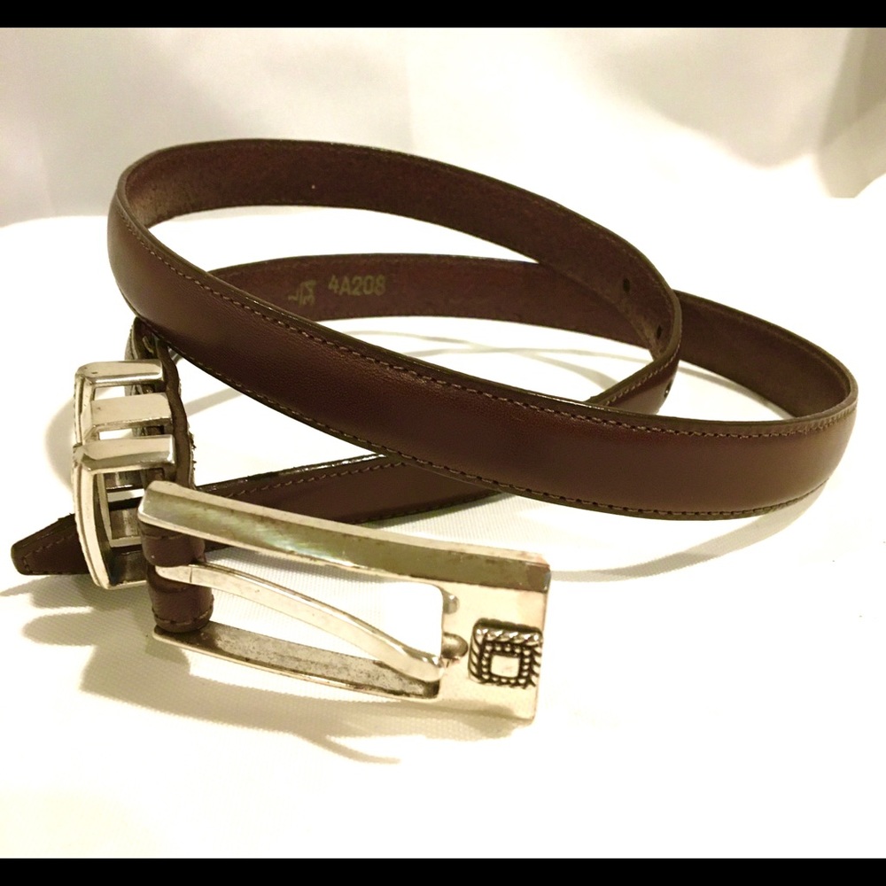 BRIGHTON LEATHER BELT